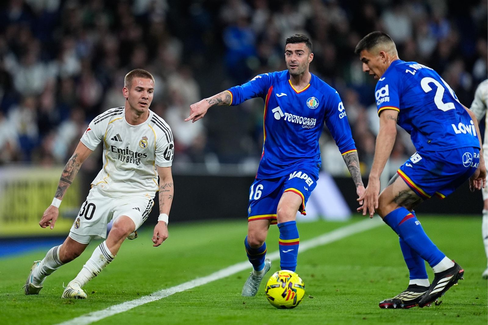 Las fotos de la derrota del Real Madrid contra el Getafe