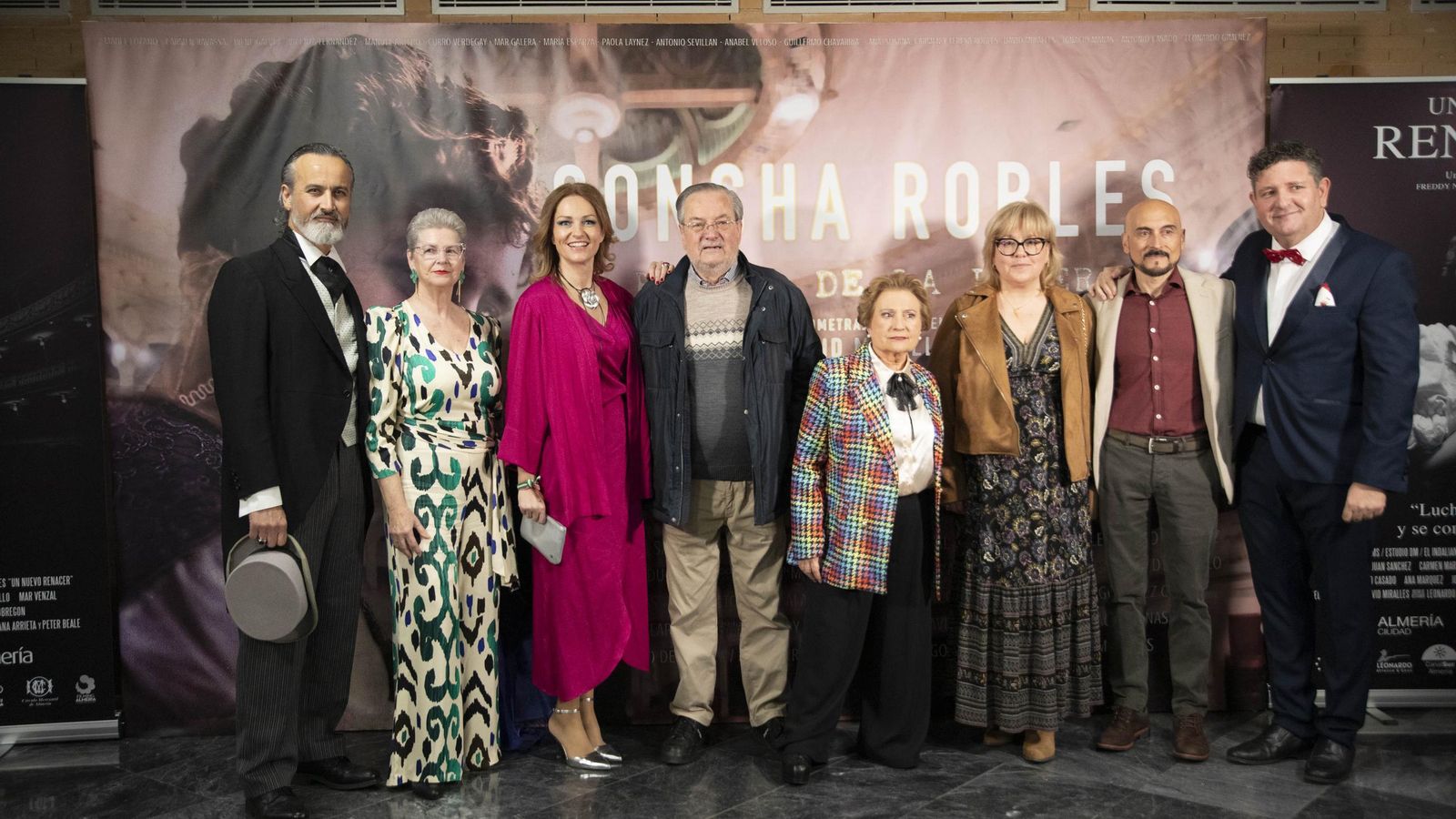 Miguel Morales, Carmen Ravassa, Antonio Sevillano, Vicenta Fernández, Irene Gálvez, Manuel Artero y David Miralles.