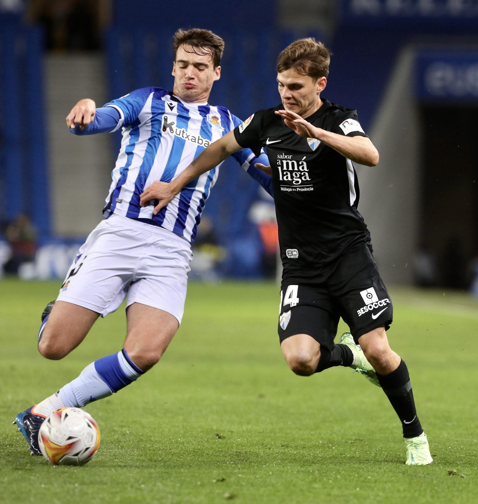 Las fotos de la Real Sociedad B - Málaga CF