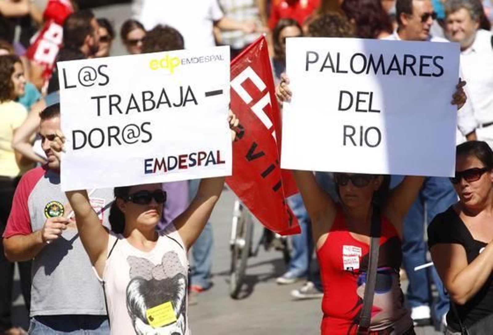 La Huelga General reúne a cientos de personas en el centro.

Foto: Belén Vargas