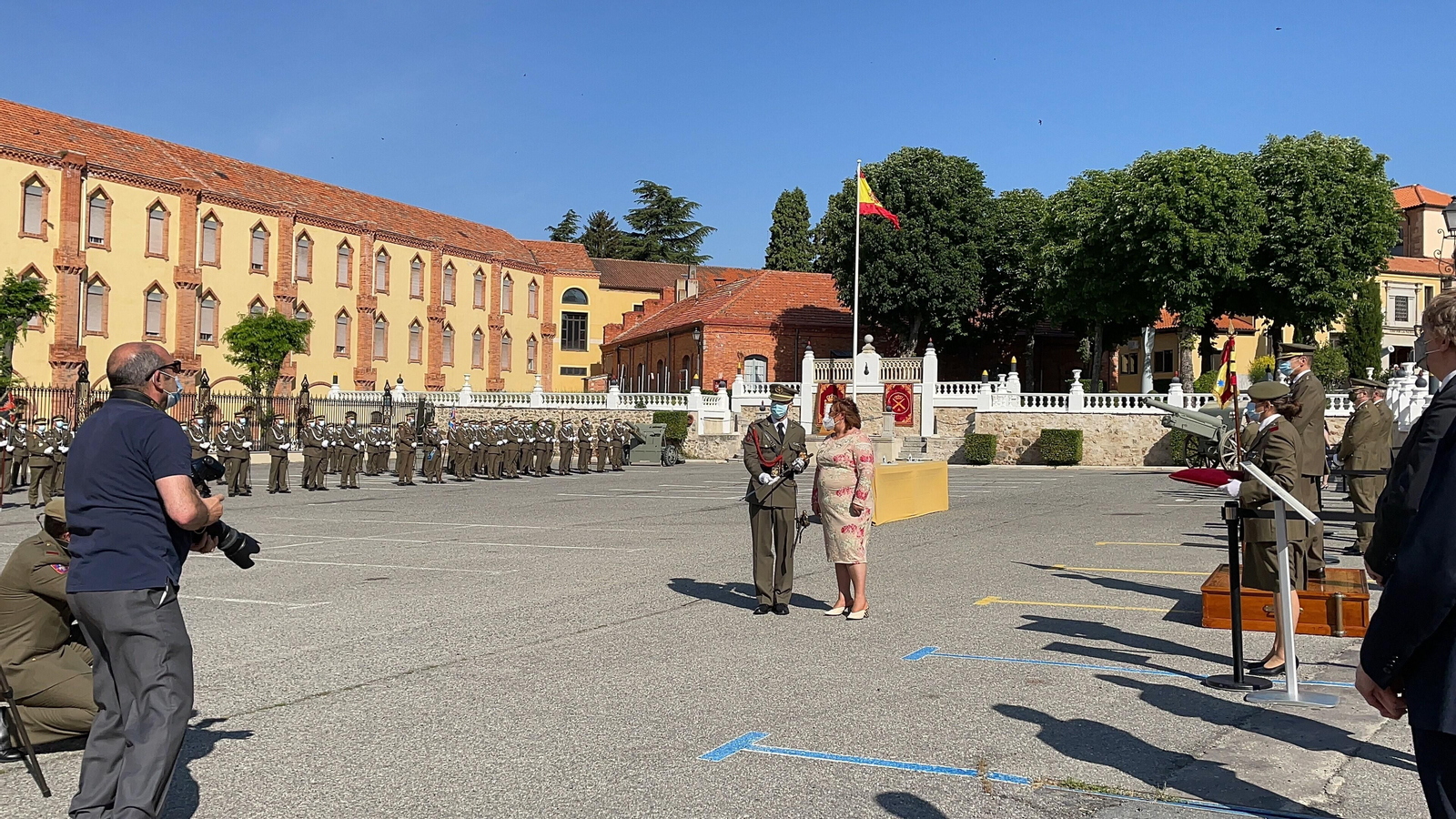 Acto de despedida de los Alféreces Alumnos de la 309 promoción de la Enseñanza Militar.