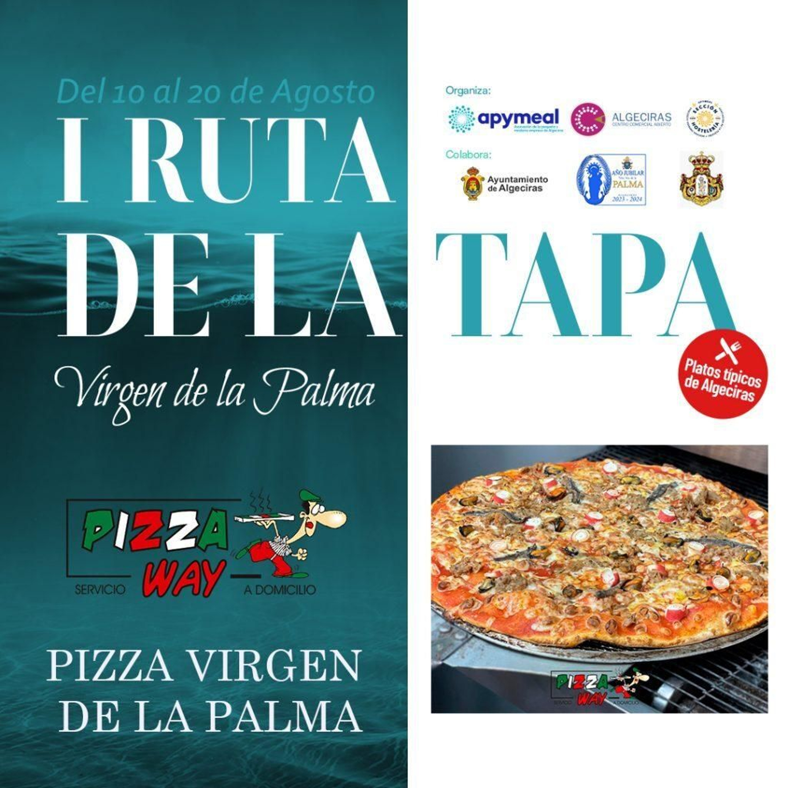 Pizza Virgen de la Palma. Pizza Way.
