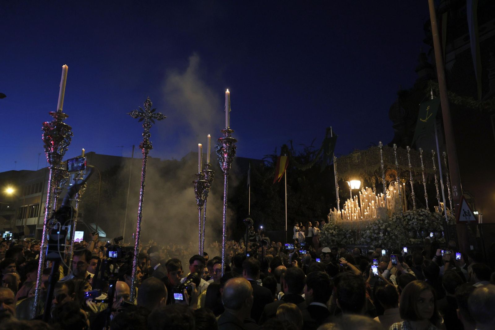 las imágenes de la procesión de la Esperanza de Triana a la Catedral