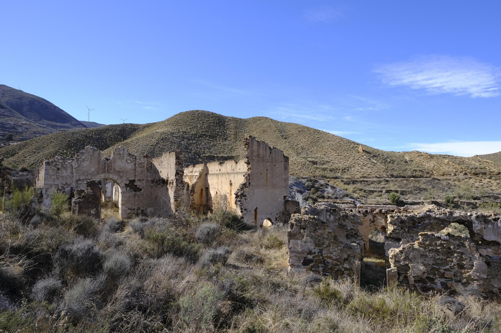 Fotogalería hornos de calcinación en Lucainena de las Torres.  Almería