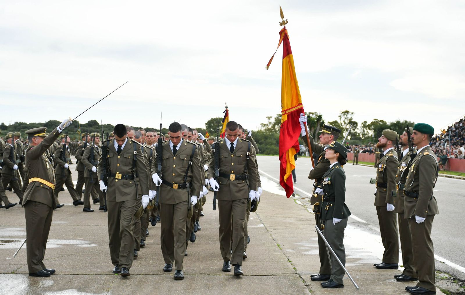 Jura de bandera en el CEFOT-2 de San Fernando: las imágenes