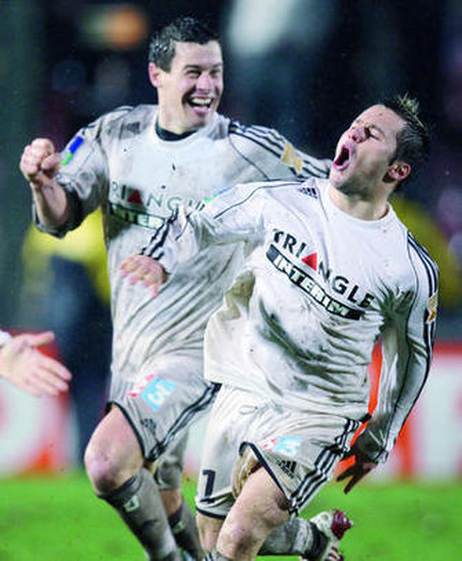 La celebración del Vannes.