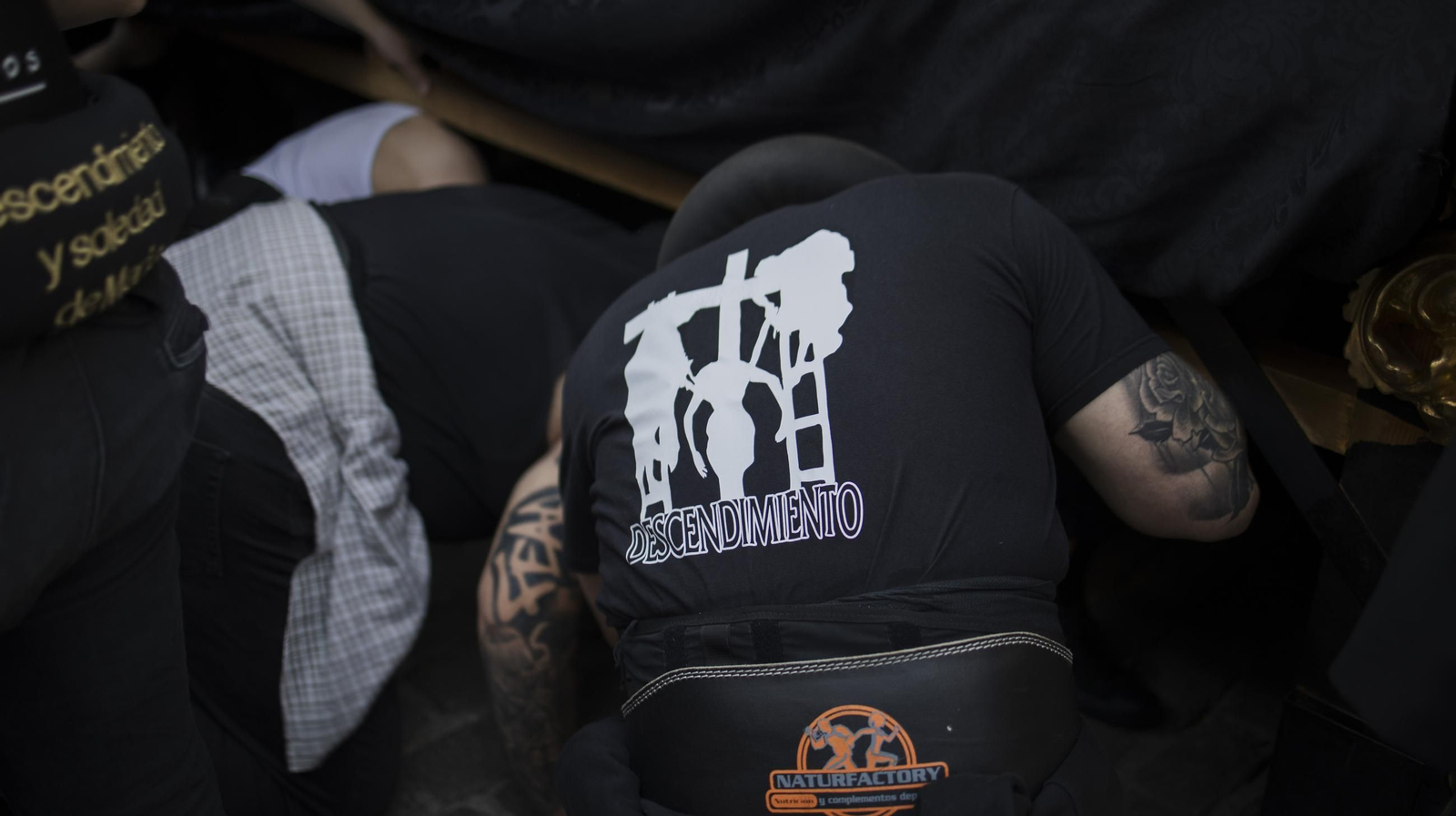 Imágenes de la Hermandad de la Soledad en el Viernes Santo de Jerez 2025