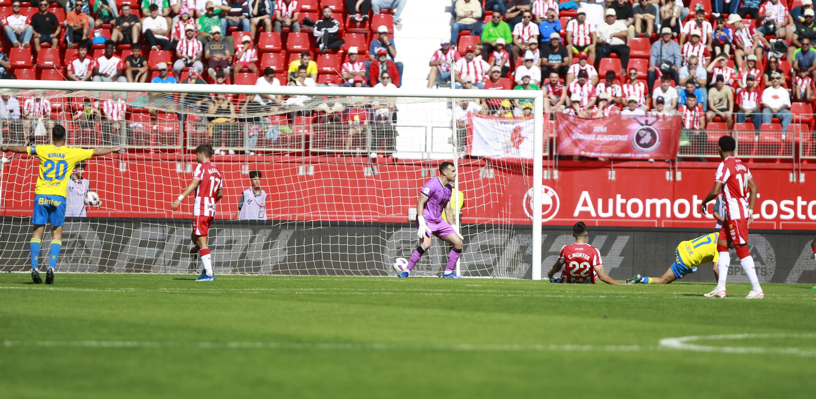 Imágenes del partido U.D. Almería-U.D. Las Palmas