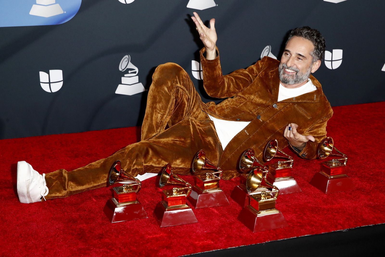 La alfombra roja de los Grammy latinos