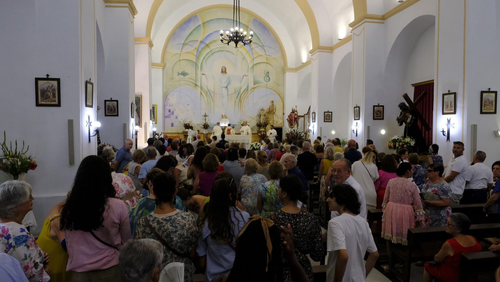 La Procesión de San Agustín en Mojácar, en imágenes