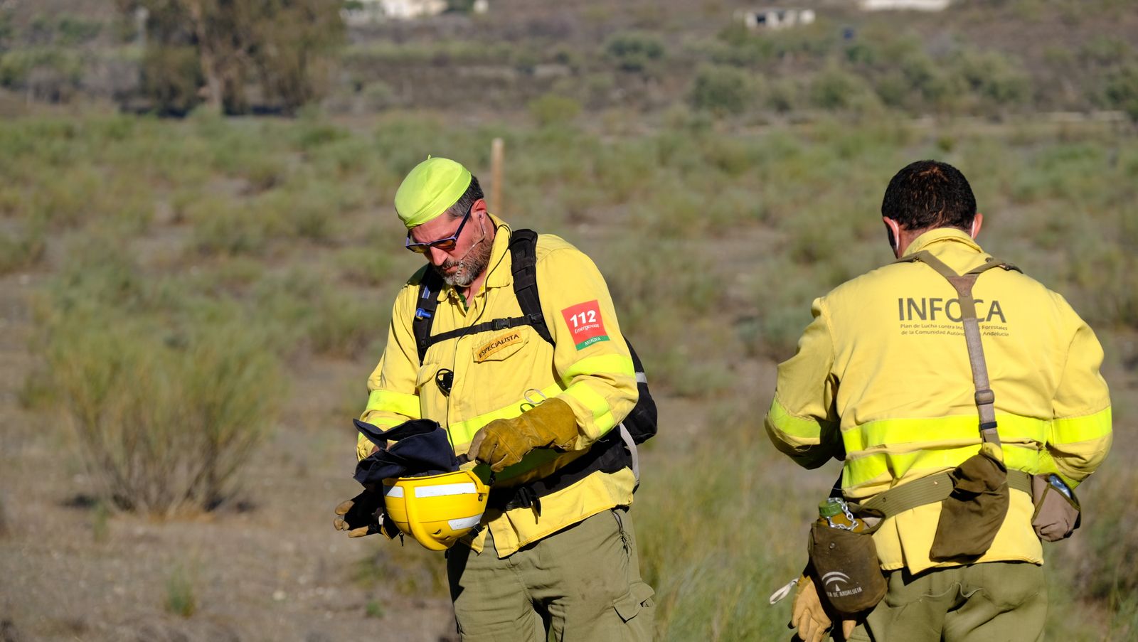 Fotogalería incendio en Castro de Filabres. Almería
