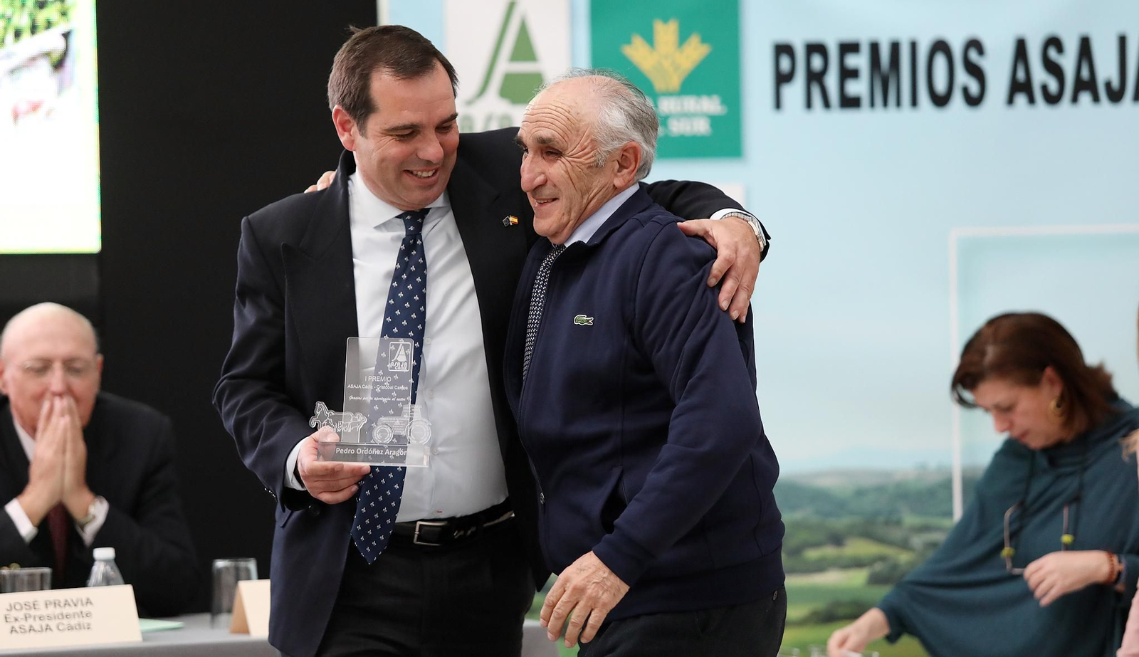 Imágenes de la entrega de los I Premios ASAJA Cádiz-Cristóbal Cantos