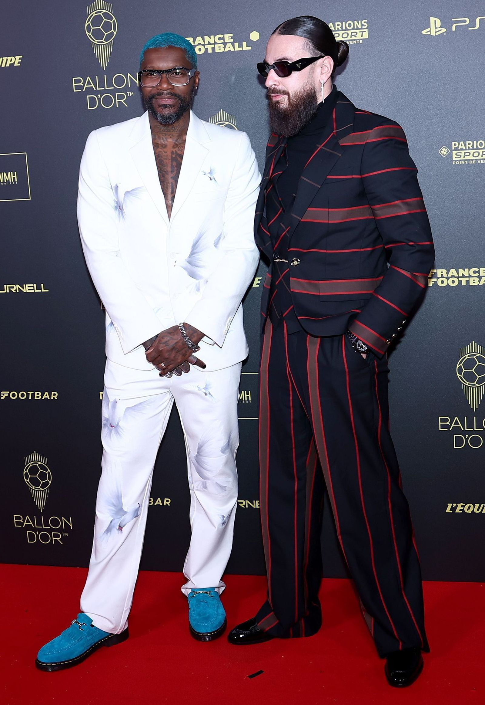 Las fotos del Balón de Oro