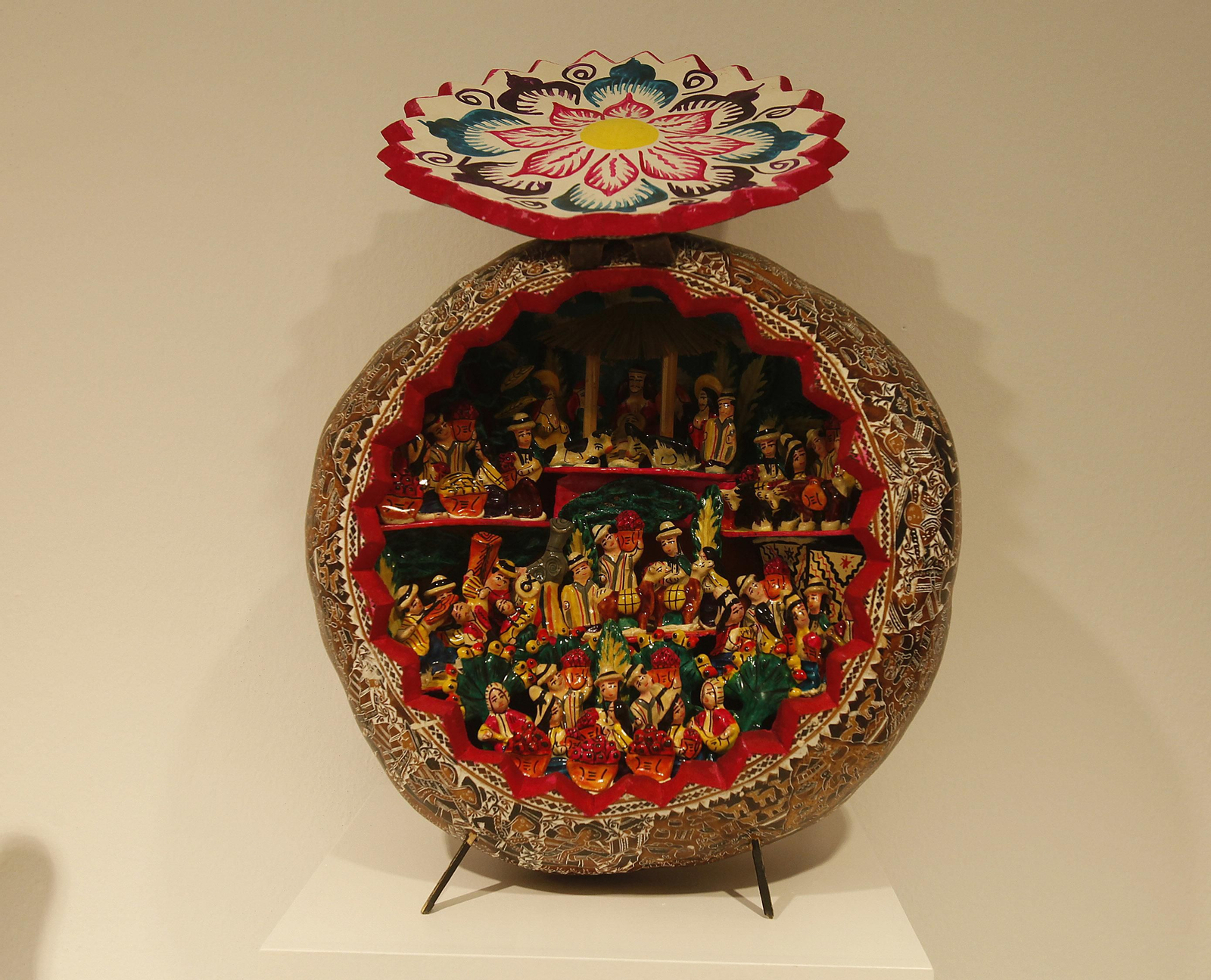 Exposición de belenes del mundo en Fundación Cajasol