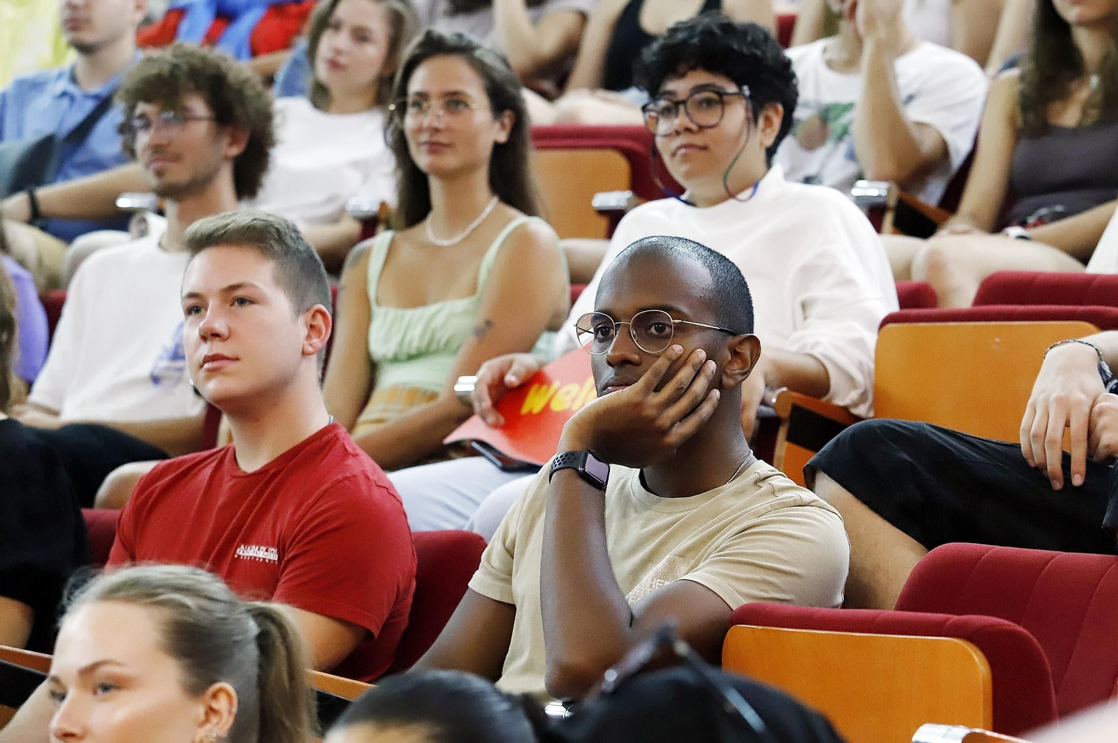 Imágenes de la bienvenida a los Erasmus en la Universidad de Huelva
