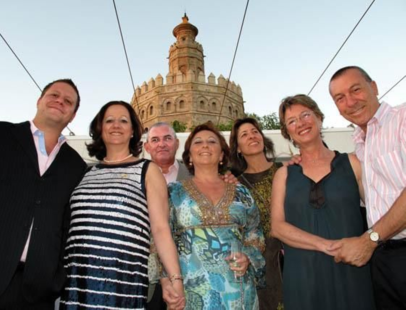 Daniel Lucas, Luisa Lucas, Jaime Flores, Mercedes Morales, Consuelo Pastrana, Maite Ossorno y Andrés López.

Foto: Victoria Ramírez