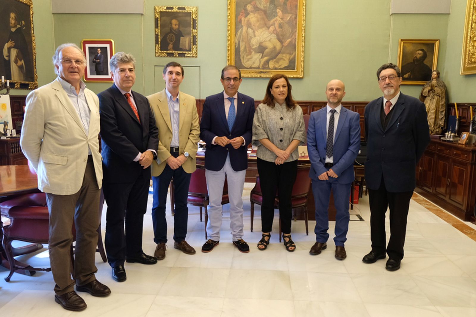 Jurado del concurso de la reforma de la Escuela Técnica Superior De Ingeniería Agronómica.