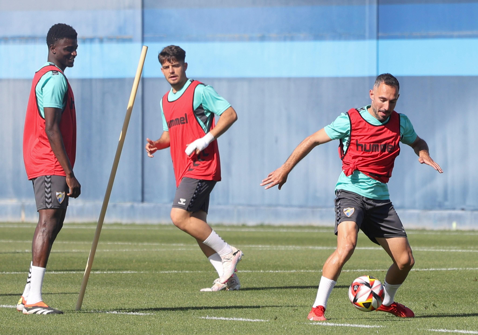 Pellicer aprieta en la vuelta del Málaga CF al trabajo