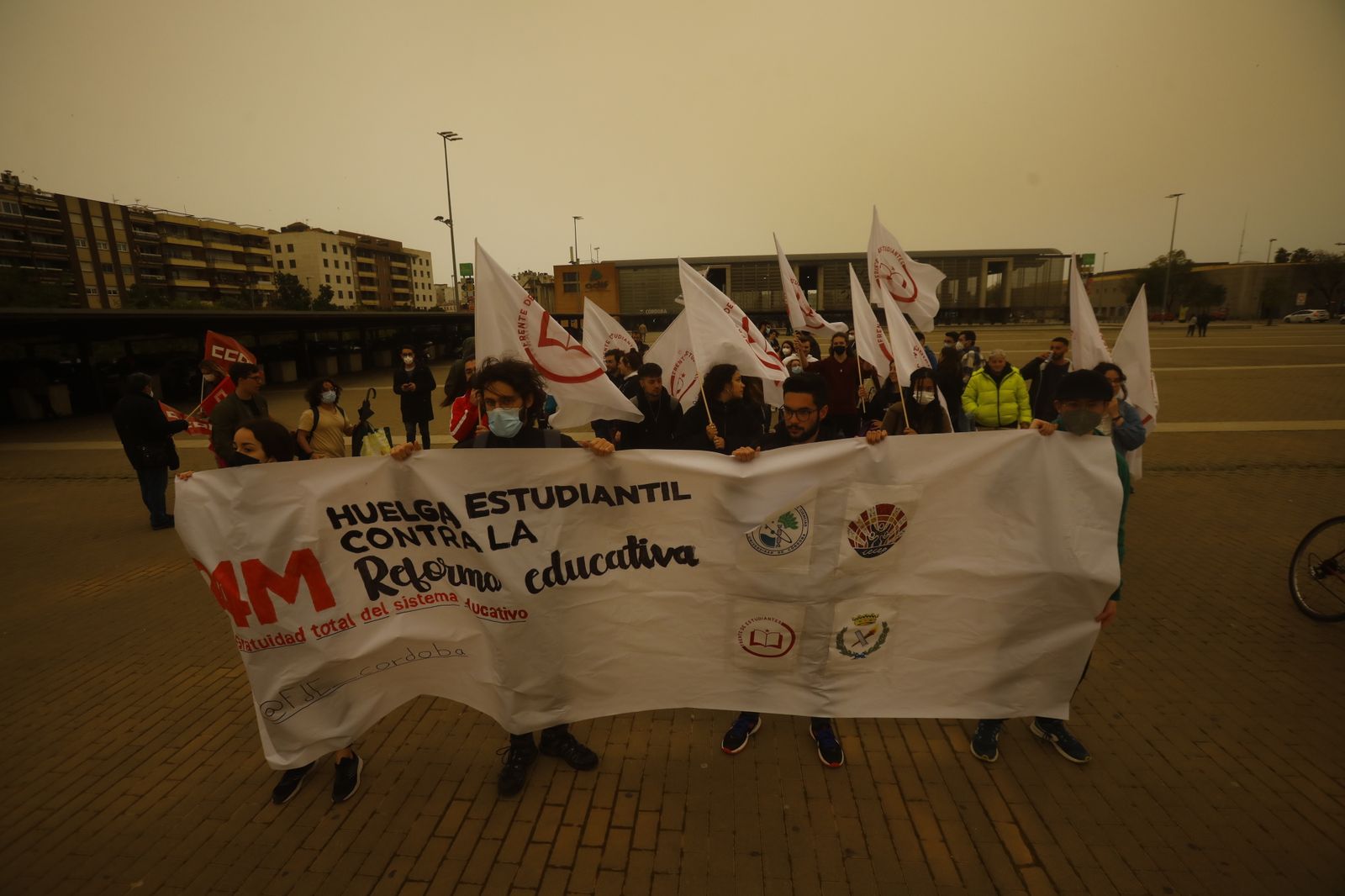 La manifestación estudiantil contra la reforma educativa, en imágenes