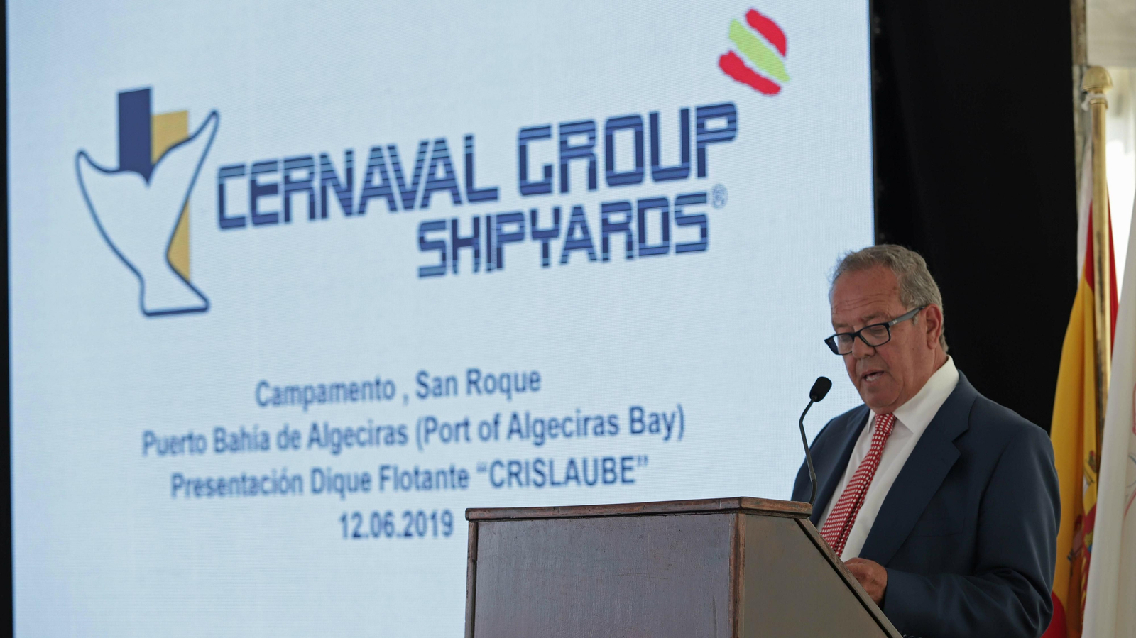 Las mejores fotos del nuevo dique flotante de Cernaval en San Roque