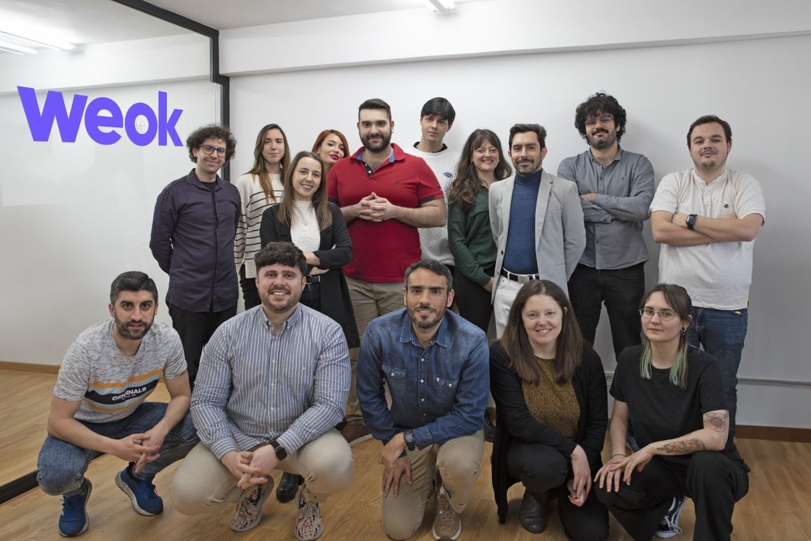 Integrantes de WeOk.