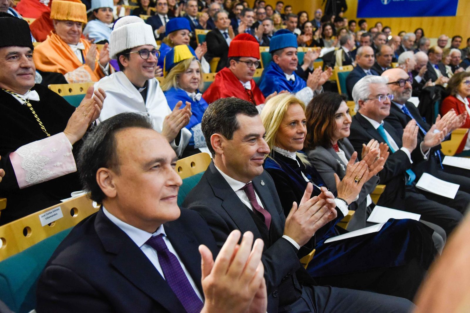 Acto académico de investidura como Doctores Honoris Causa de Concha Yoldi, presidenta de Persán