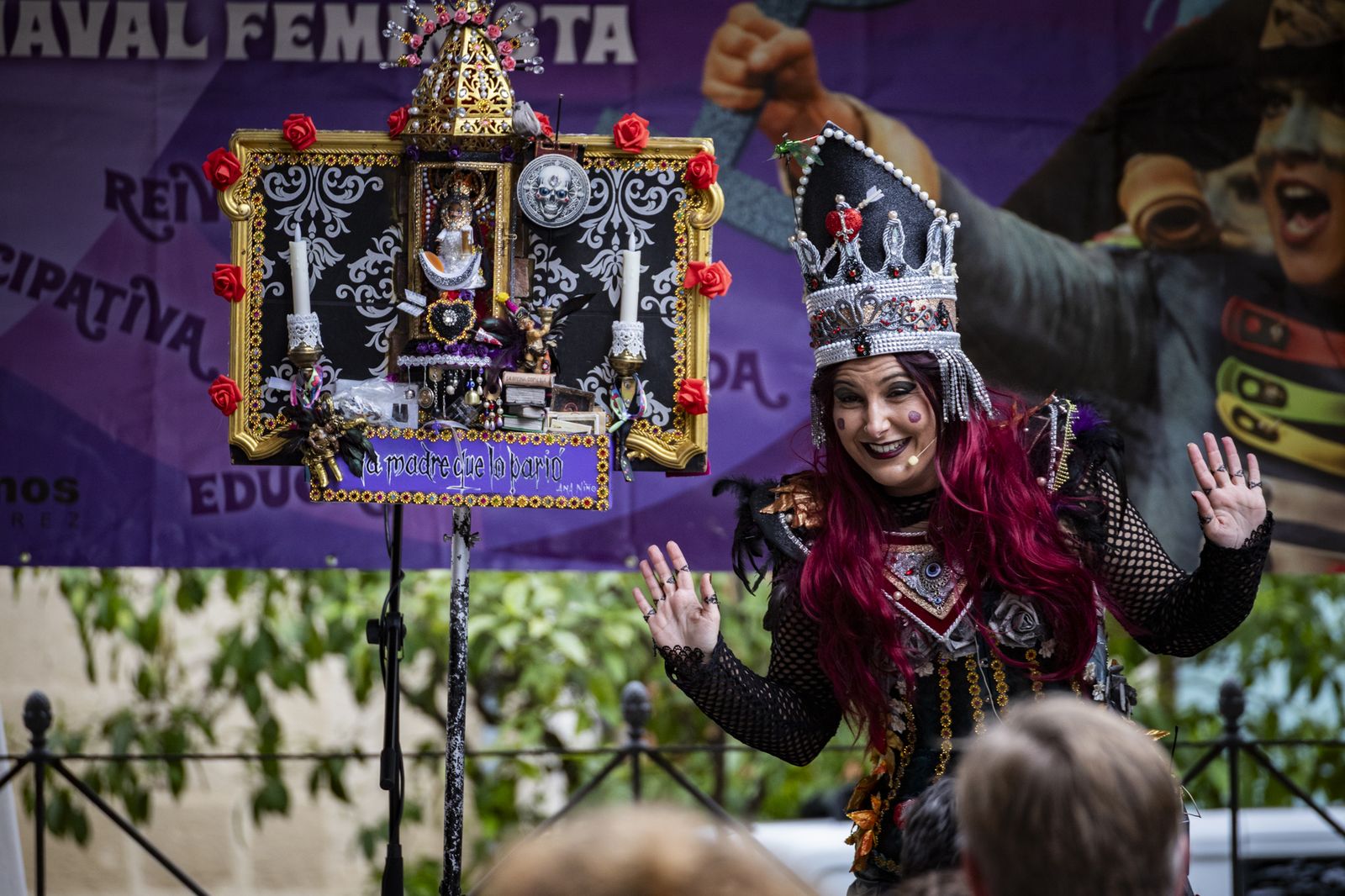 8M en Jerez: Carnaval Feminista en la Plaza del Banco