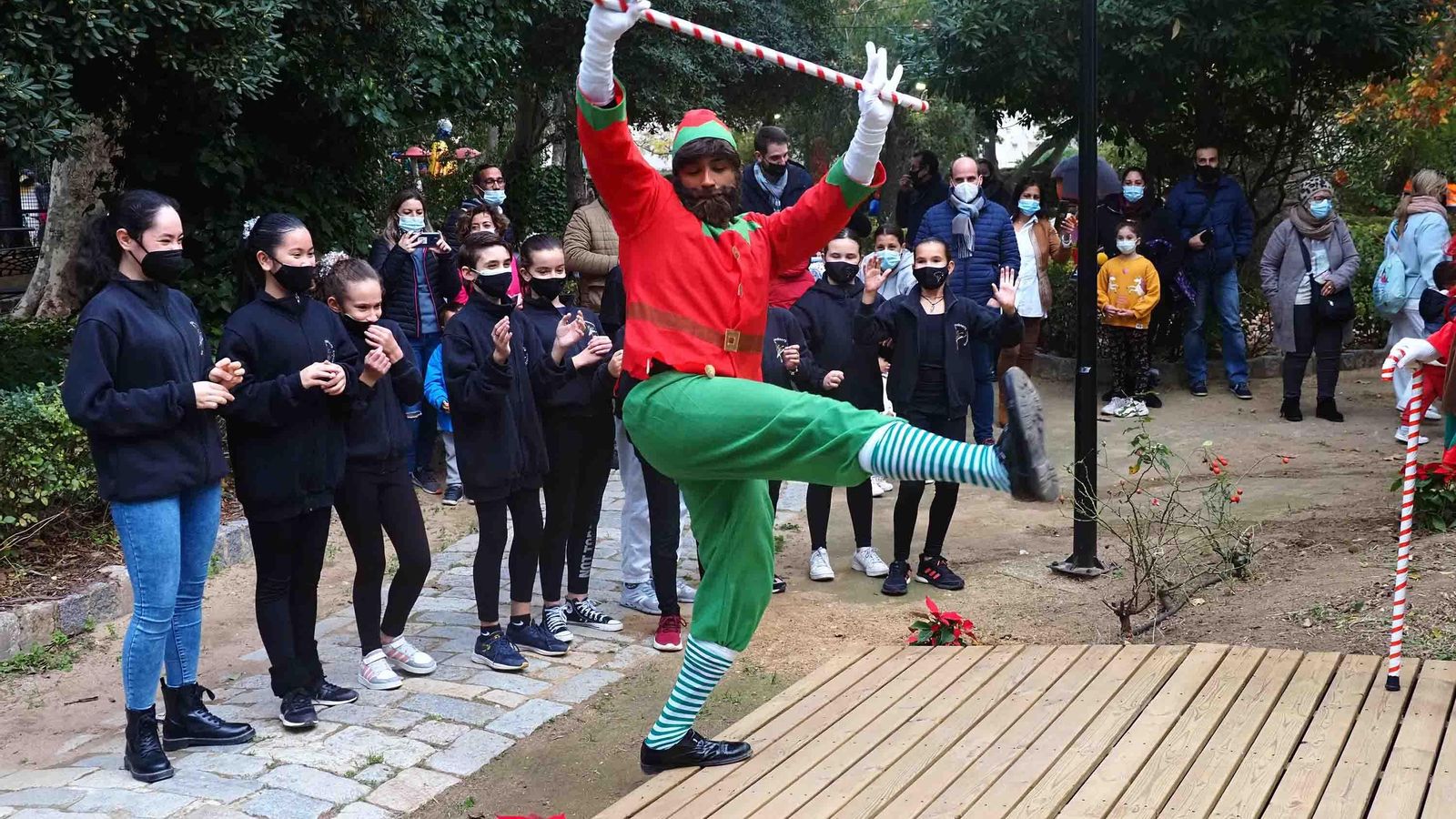 El parque cuenta este año con animadores infantiles