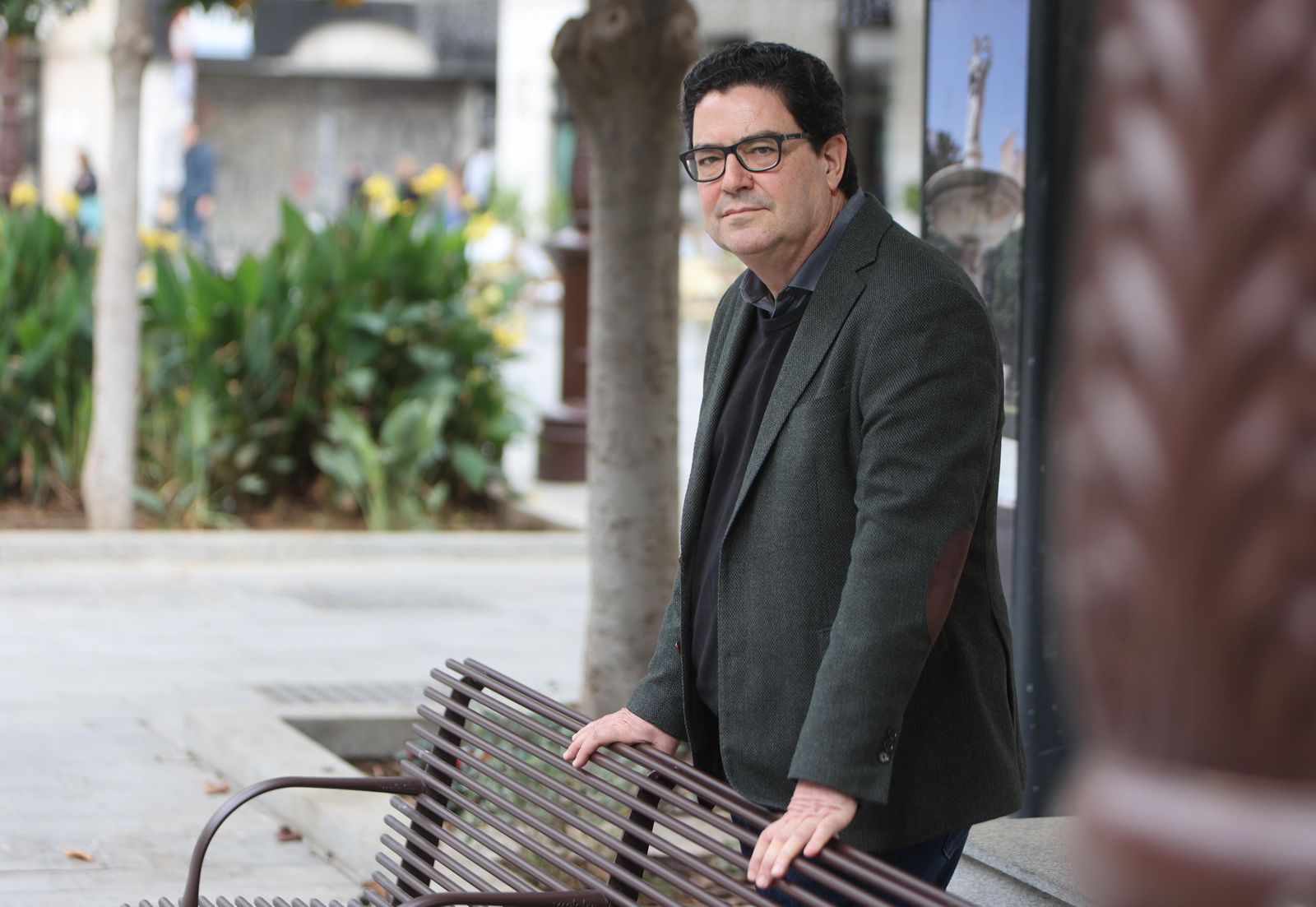 Pedro Giménez de Aragón, durante la entrevista