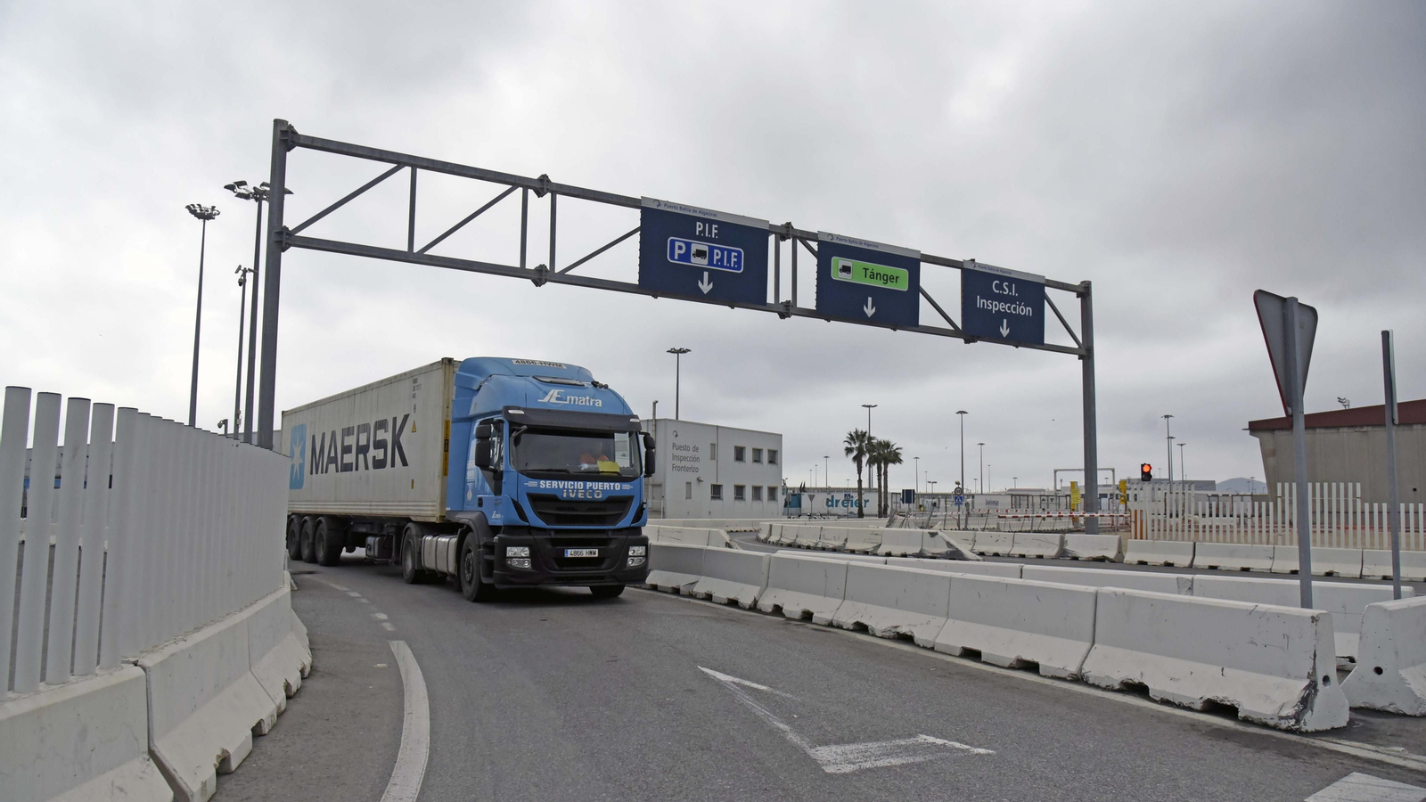 Las fotos de la actividad en el Puerto de Algeciras durante el estado de alarma