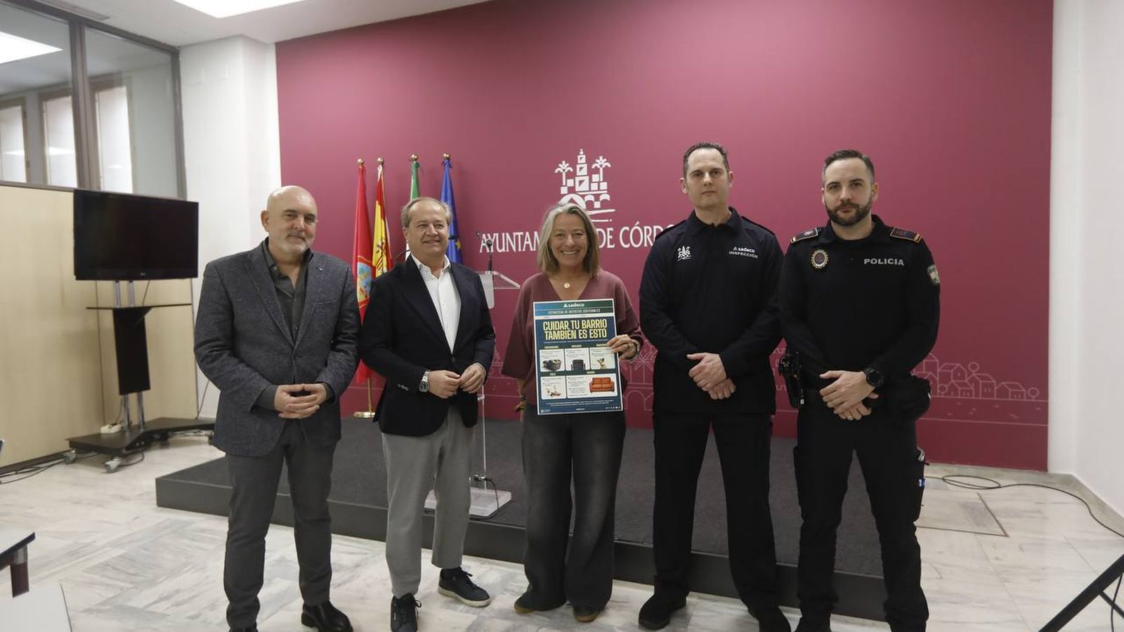 Un momento de la presentación de la iniciativa.