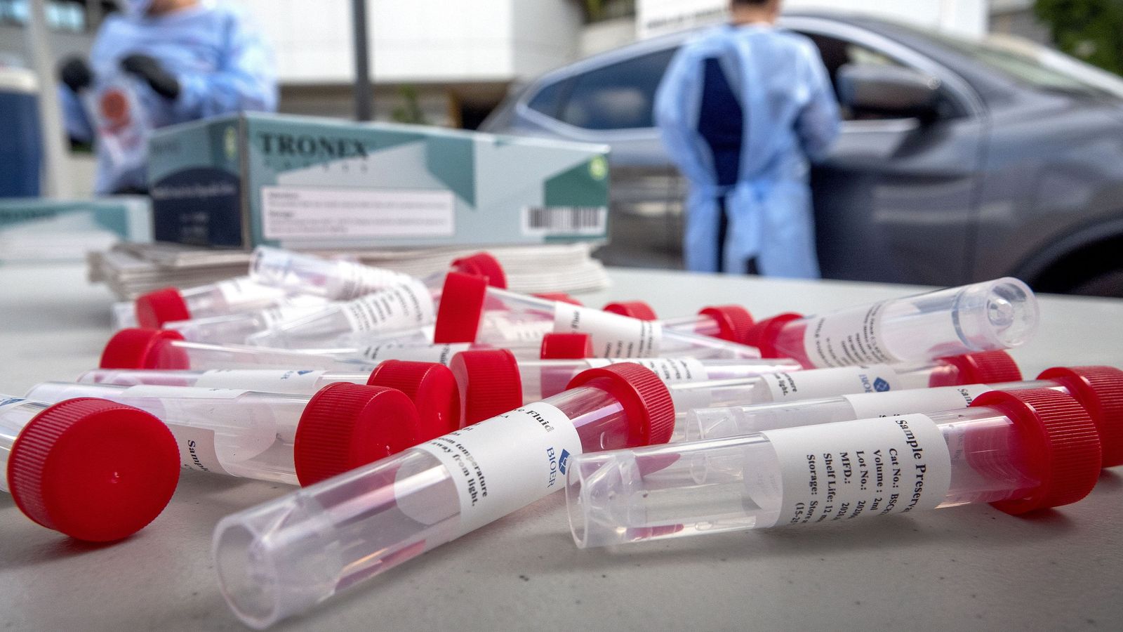 Pruebas de Covid-19.