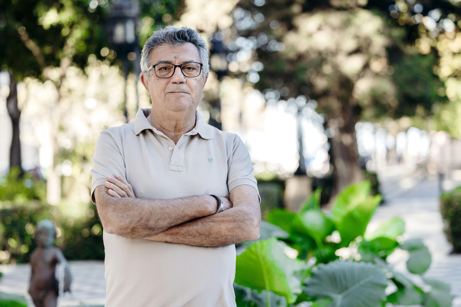 Joaquín Quiñones en un foto tomada días después de ser nombrado pregonero del Carnaval 2023. Joaquín Quiñones en un foto tomada días después de ser nombrado pregonero del Carnaval 2023.