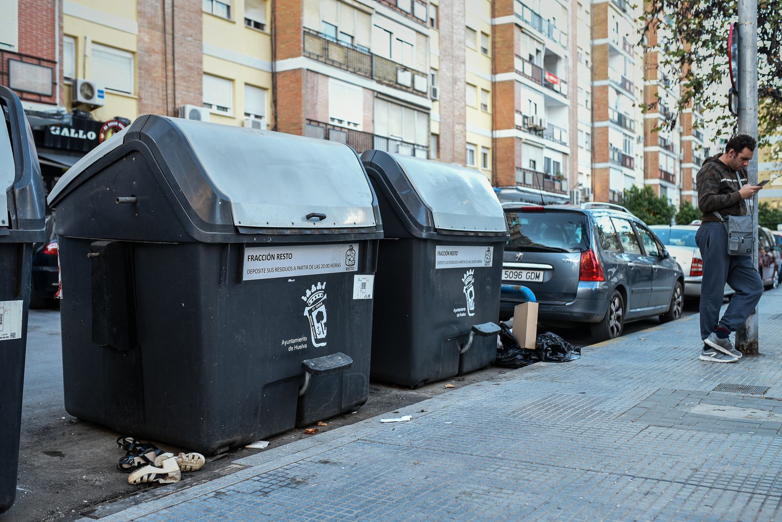Imágenes de algunos de los puntos más sucios de Huelva