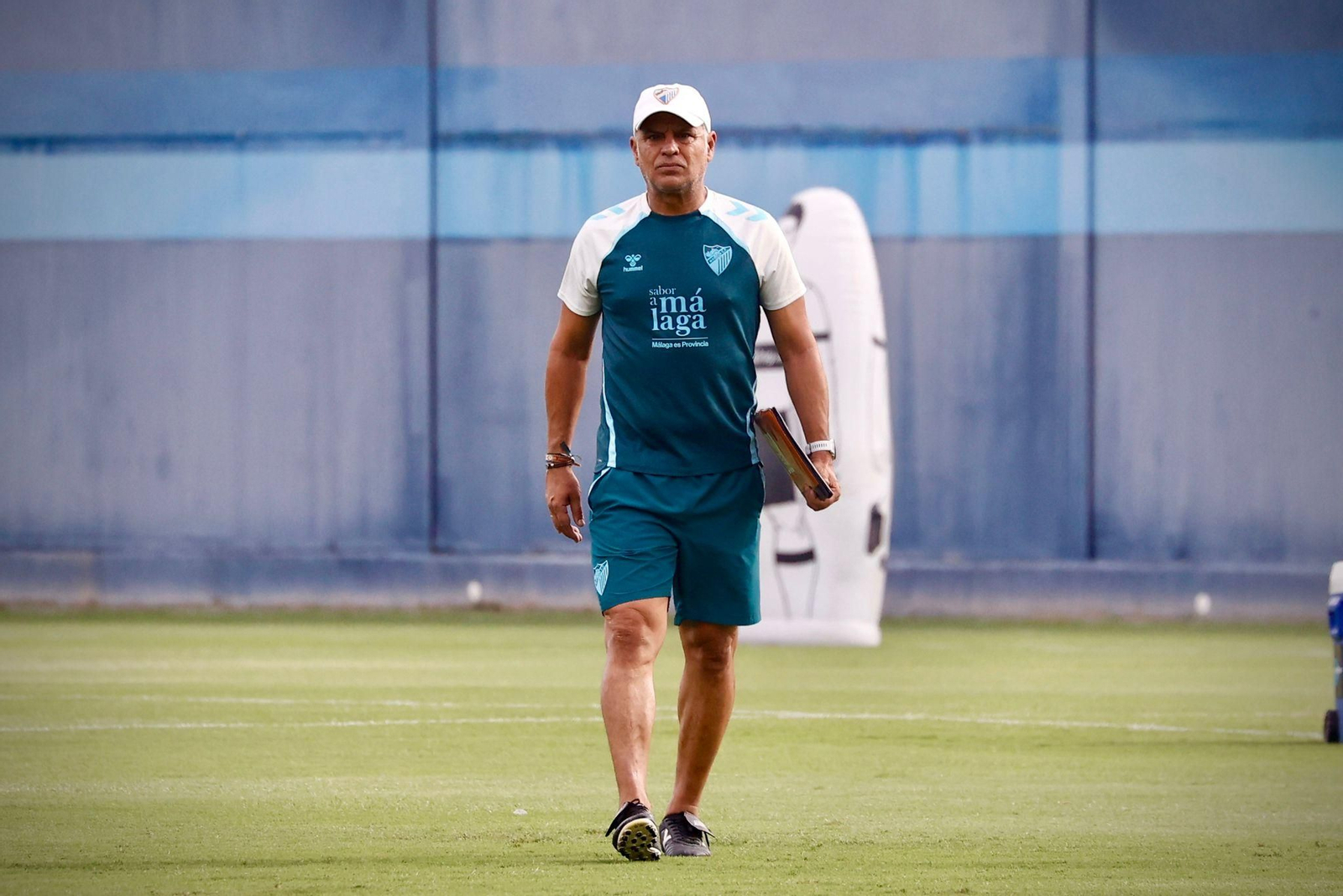 Rafita, del filial, novedad en el entrenamiento ante la baja de Carlos Puga