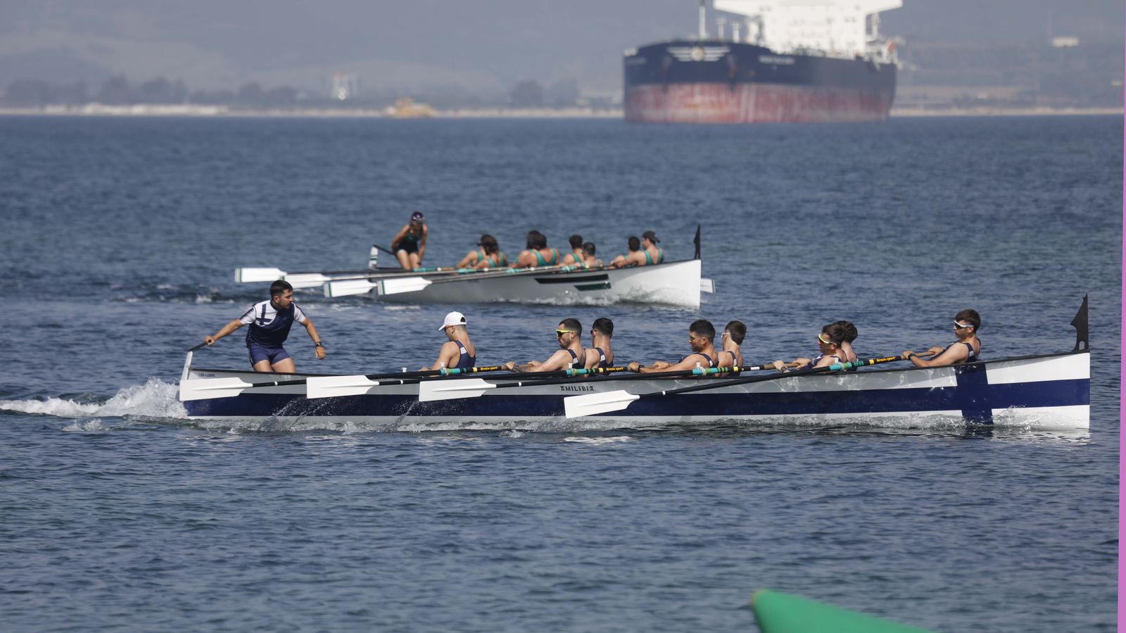 Las fotos de la segunda jornada del Campeonato de España de remo en banco fijo LLaut de La Línea