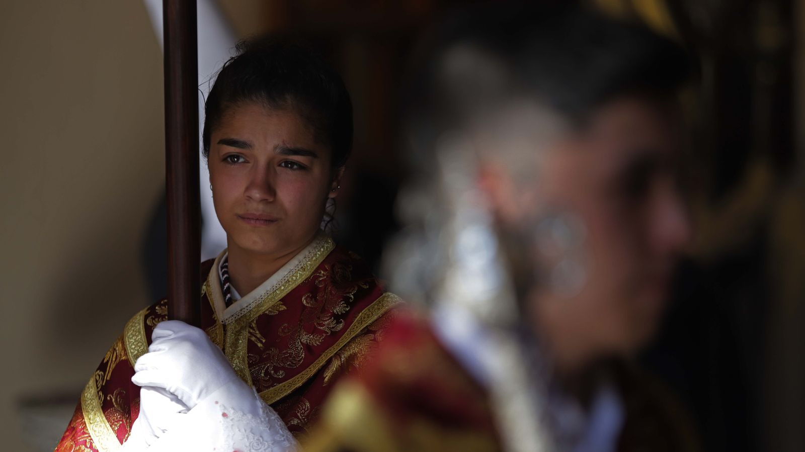 Fotos del Jueves Santo en Algeciras: Las Tres Caídas