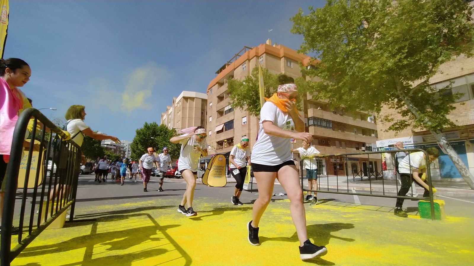 Las imágenes de la Carrera de la Felicidad en San Fernando