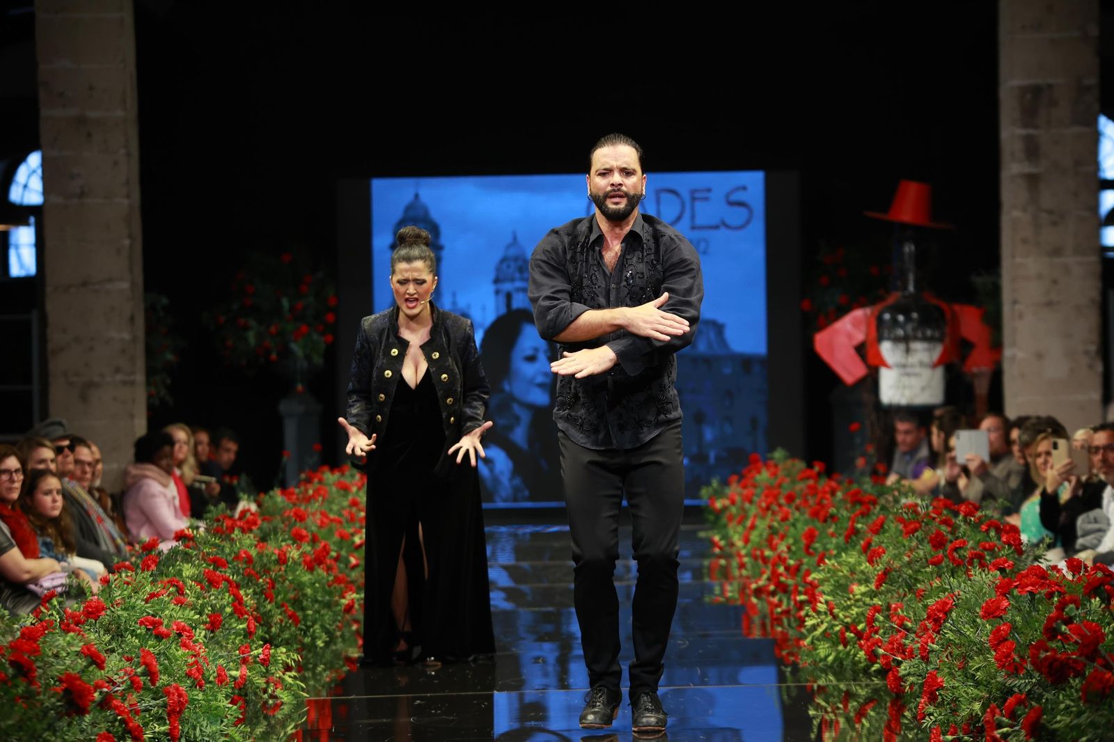 Desfile Mujeres con Solera de Javier del Álamo en la Pasarela Flamenca Jerez Tío Pepe 2023