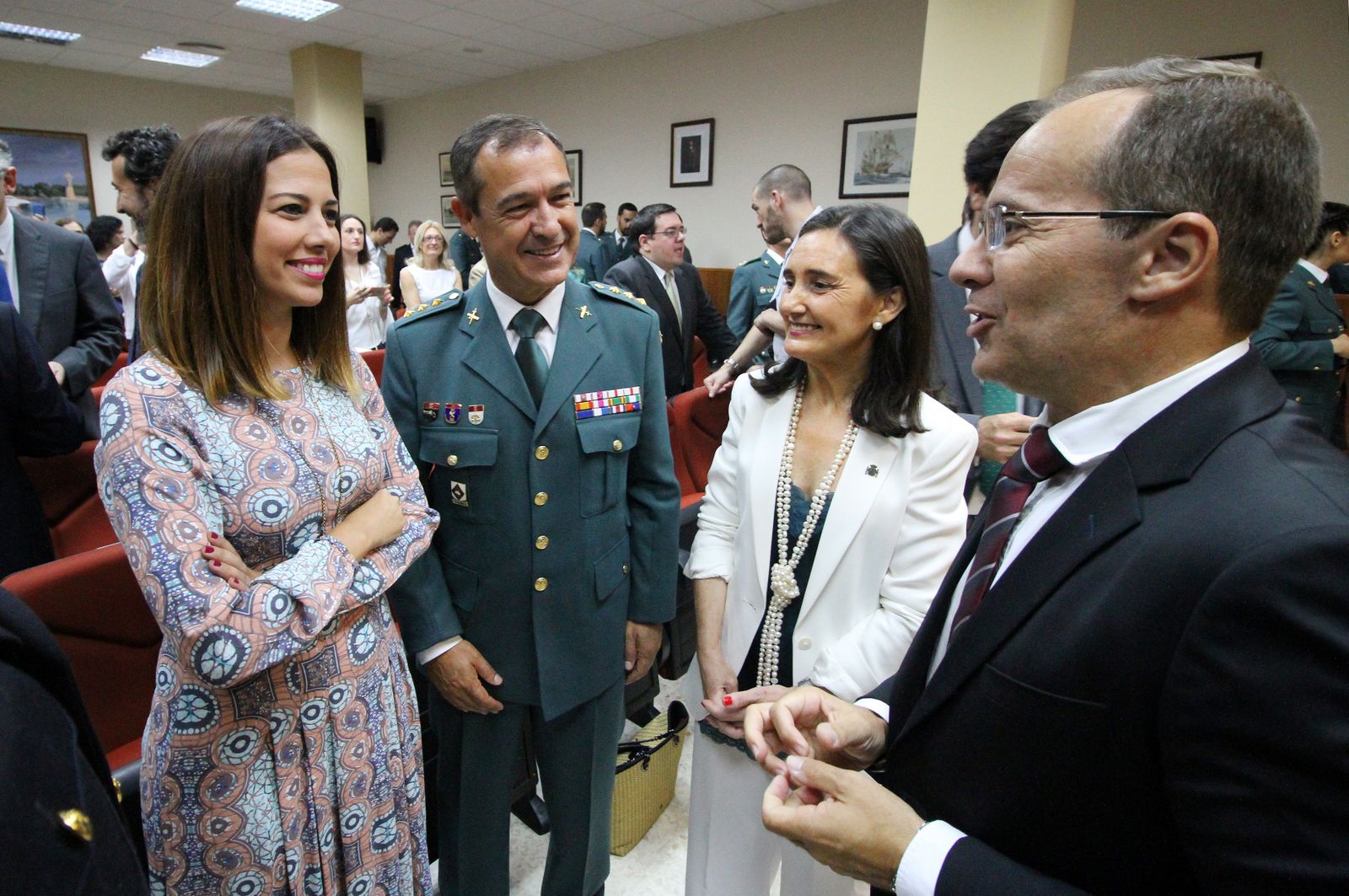 Imágenes del acto de celebración del 173 aniversario de la fundación de la Guardia Civil.