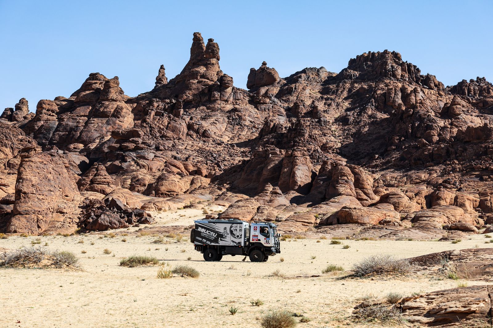 La etapa 9 del Rally Dakar, en fotos