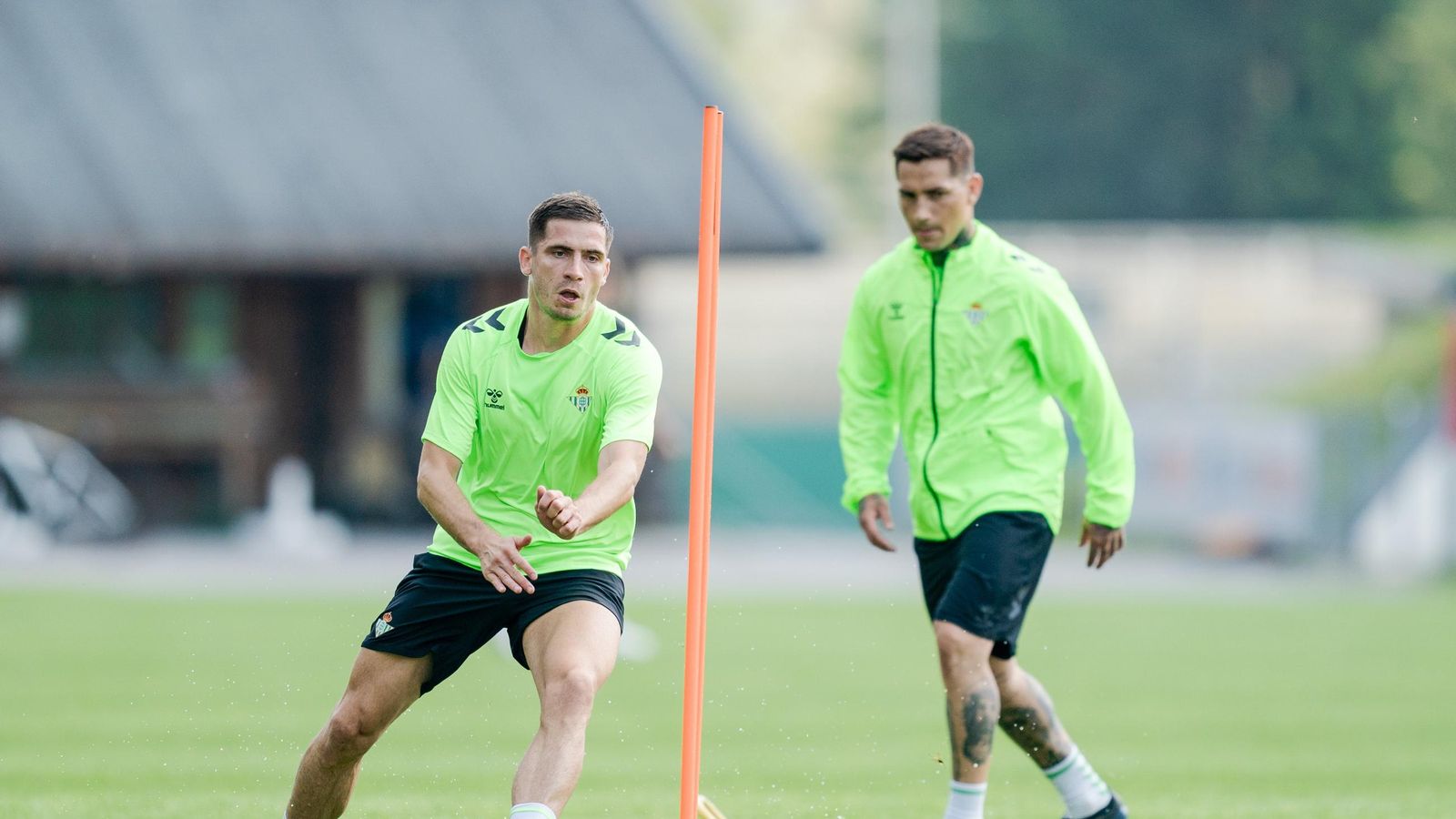 Perraud y Chimy Ávila durante una sesión de trabajo en Austria