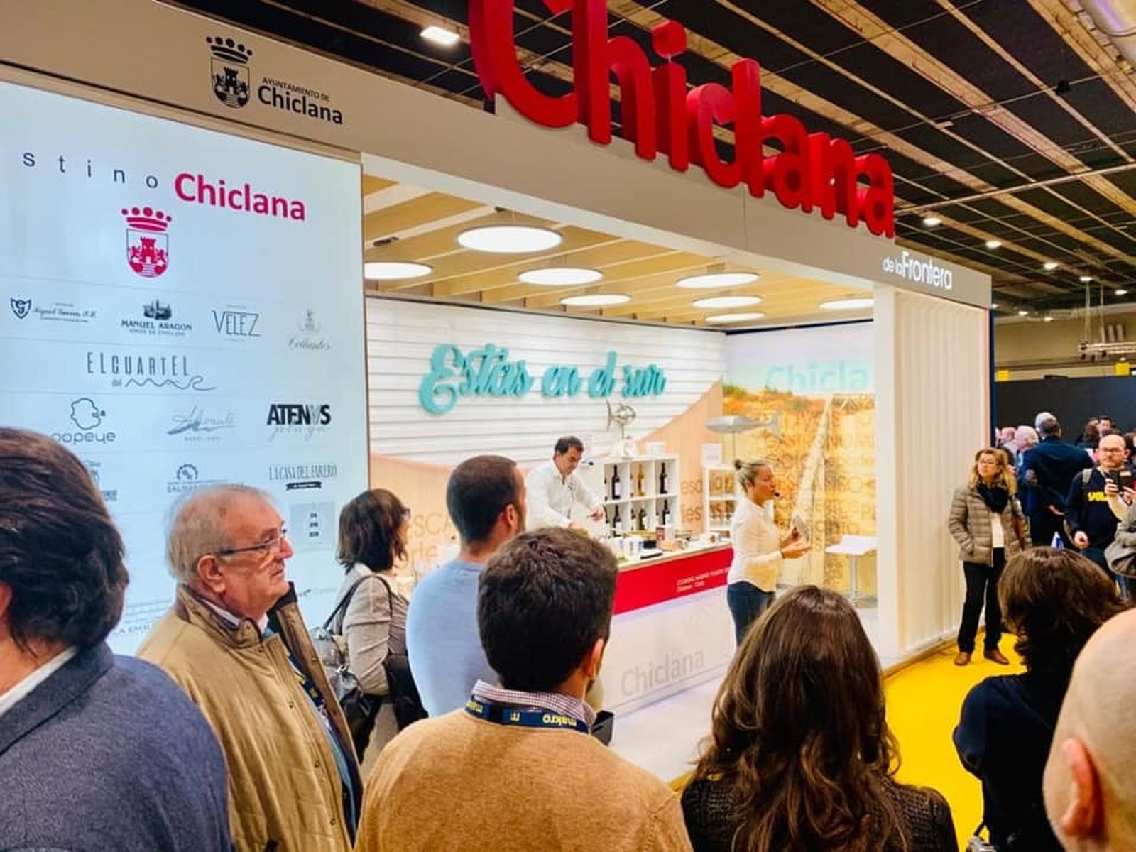 Resumen de la jornada en el stand de Chiclana en Madrid Fusión
