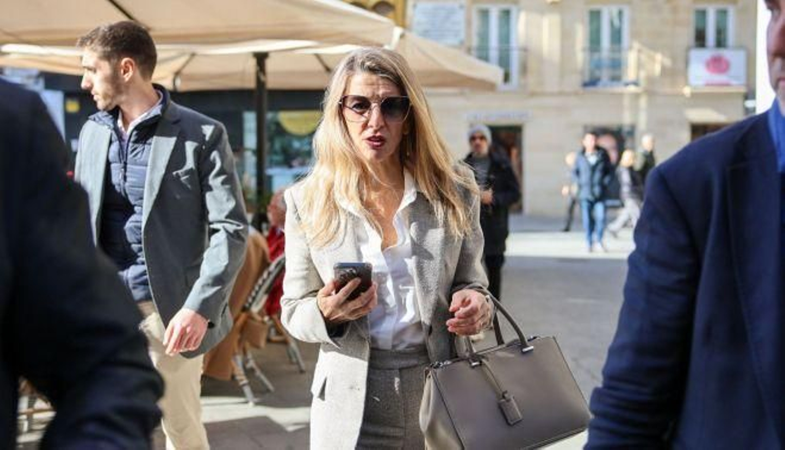 La Fashionaria de incógnito en Jerez. Foto de La Voz del Sur