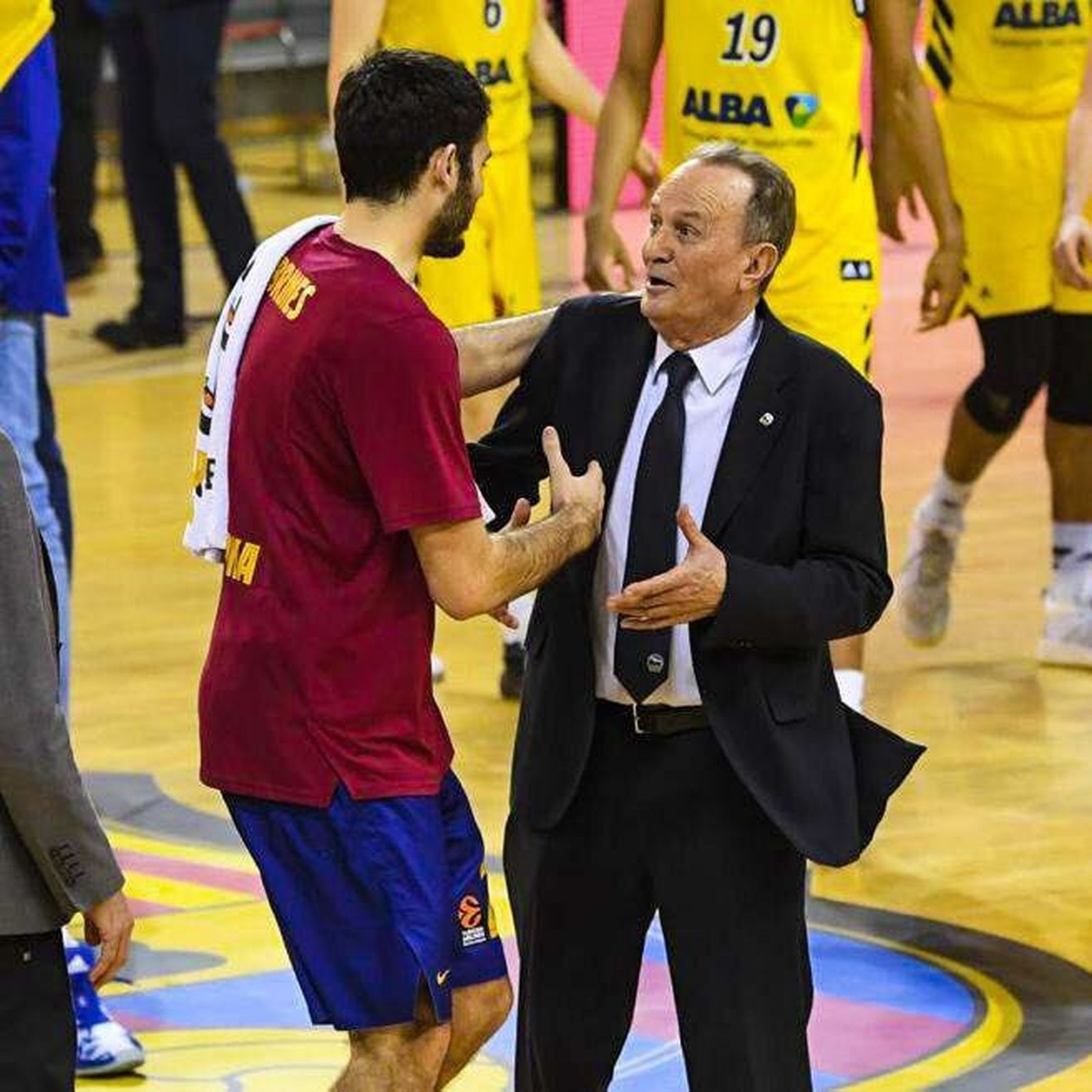 Aíto García Reneses y Álex Abrines.