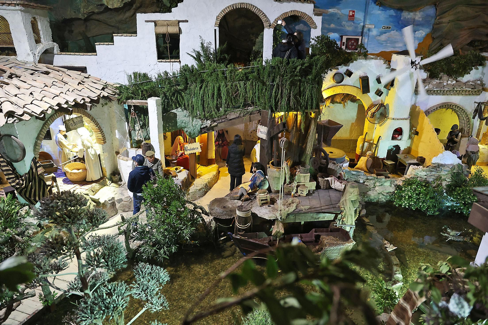 Las imágenes del Belén Viviente de Beas