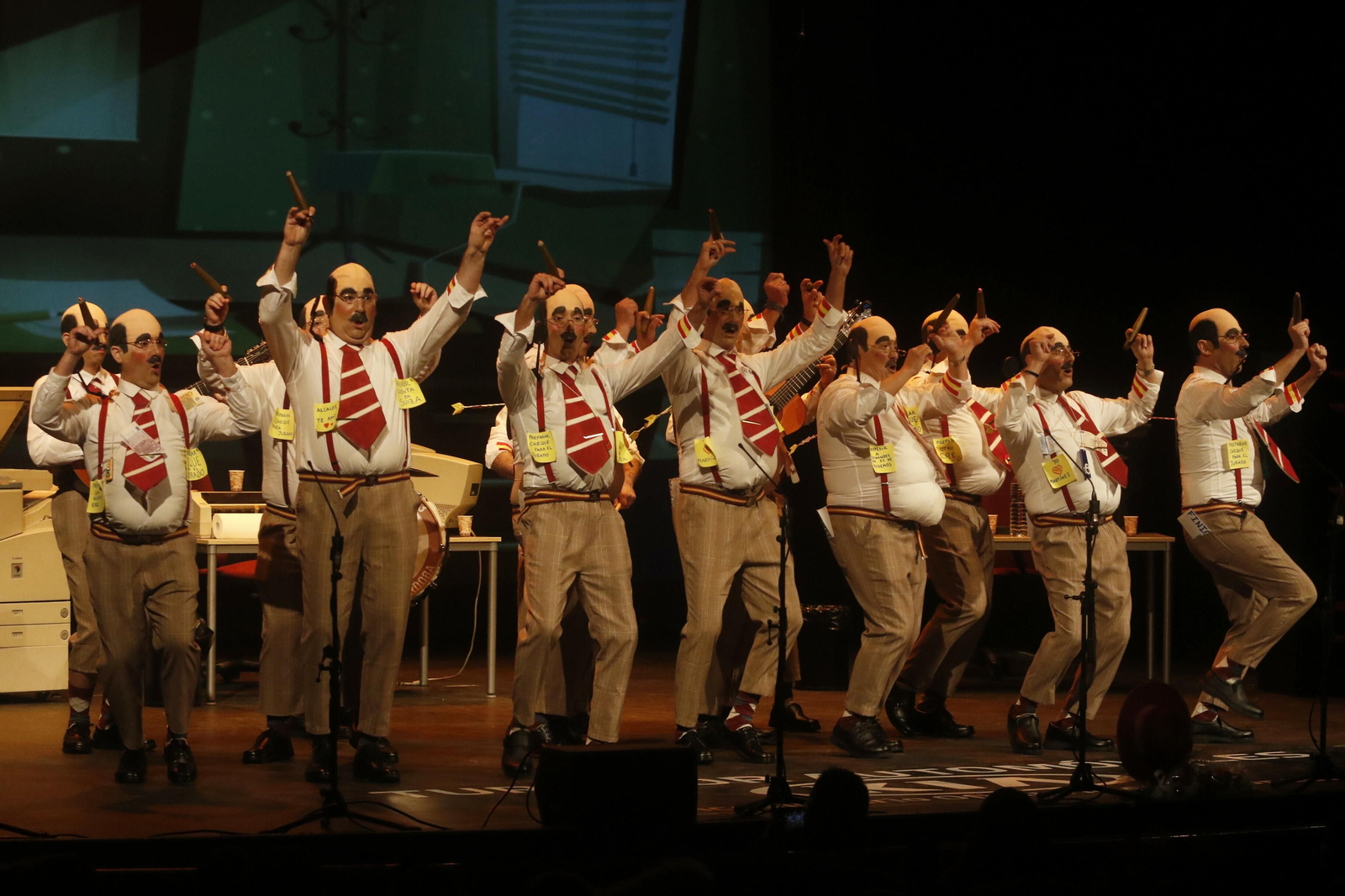 La primera sesión de preliminares del Concurso del Carnaval de Córdoba, en fotos