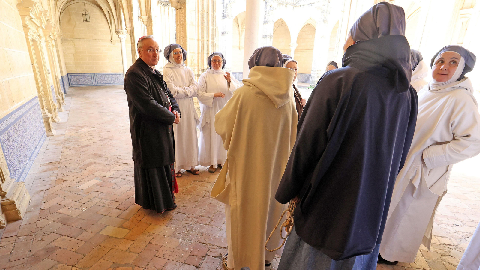 Misa de despedida en la Cartuja de Jerez a las hermanas de Belén
