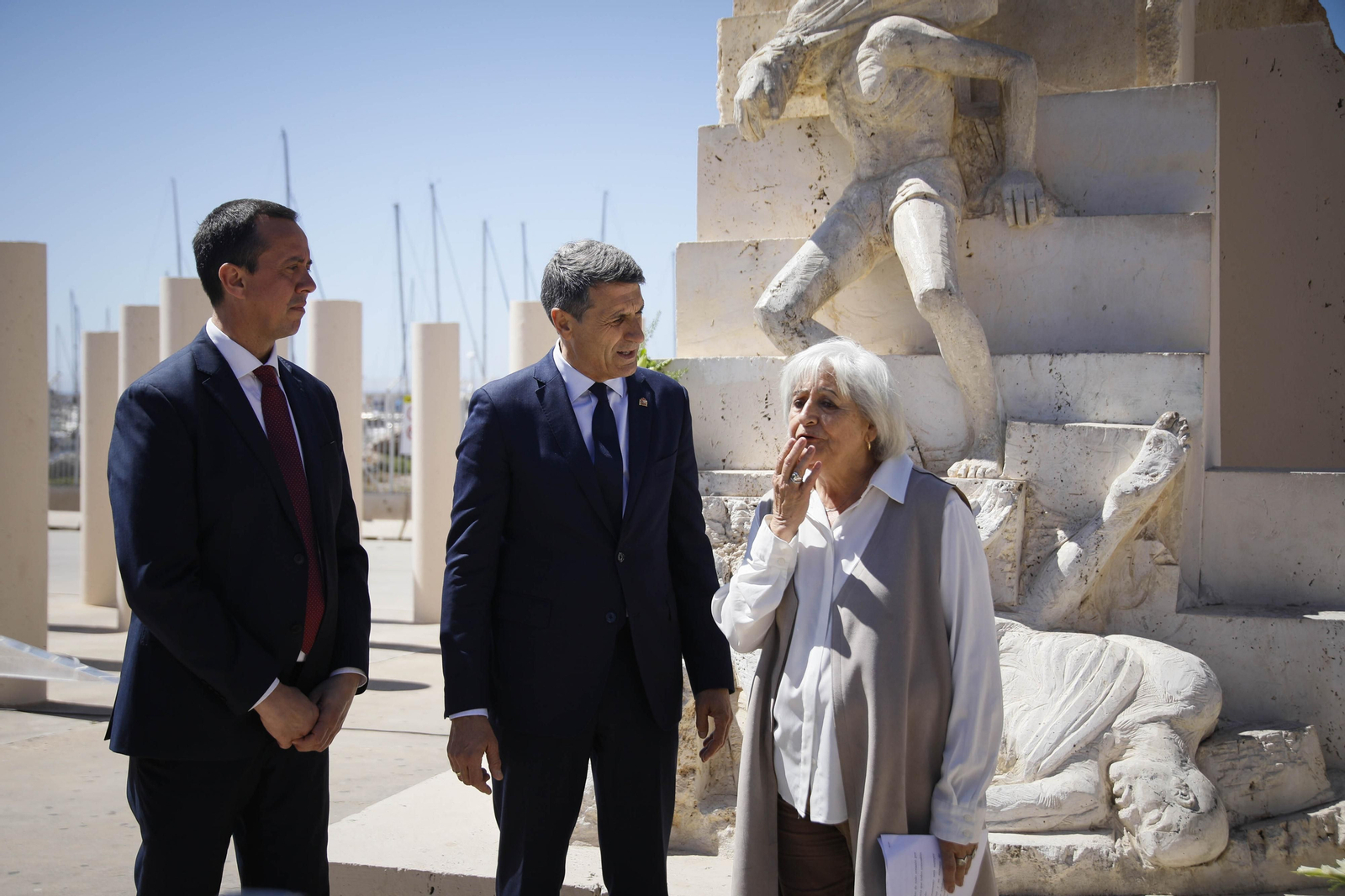 Acto de conmemoración a las víctimas del campo de concentración nazi de Mathausen, en imágenes