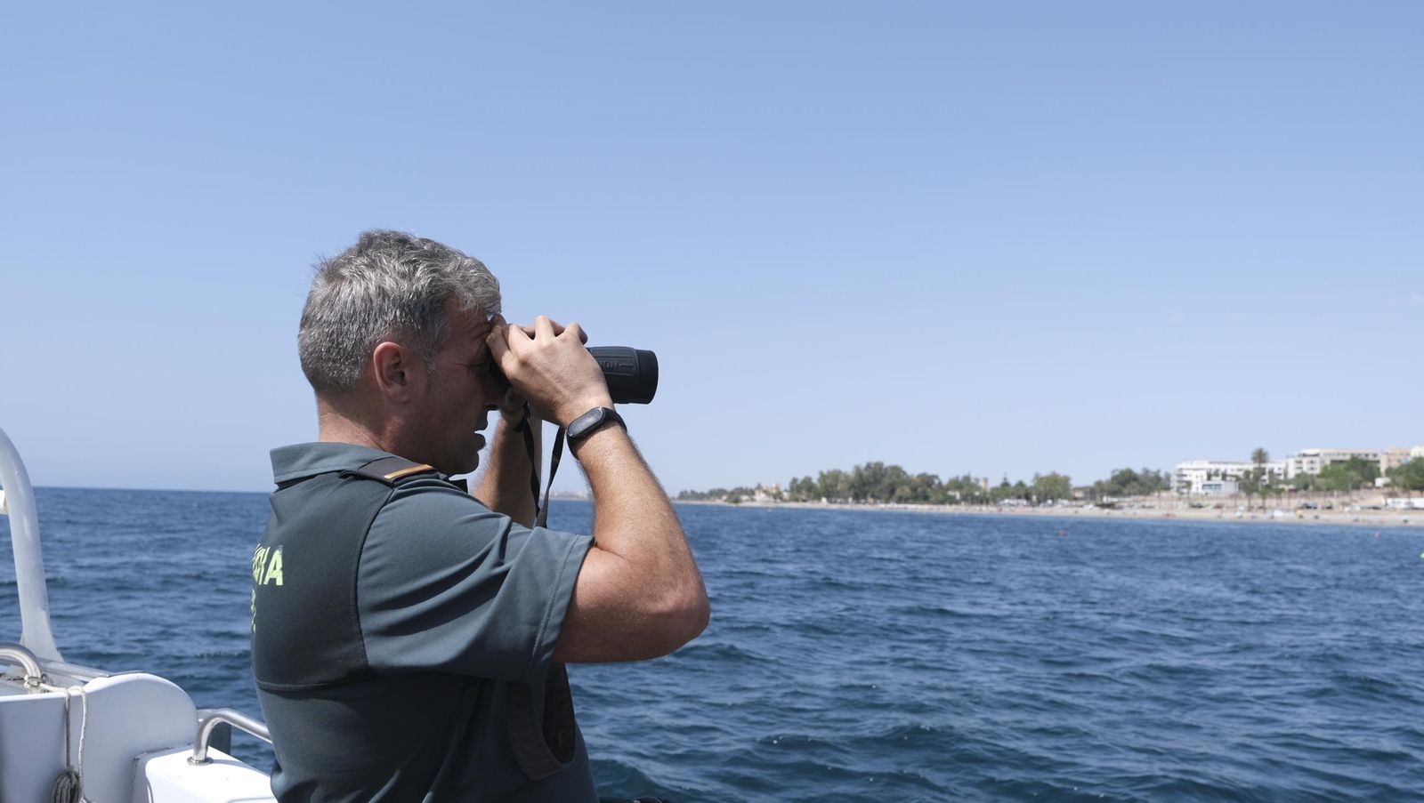 Patrullaje con el Servicio Marítimo de la Guardia Civil, en imágenes